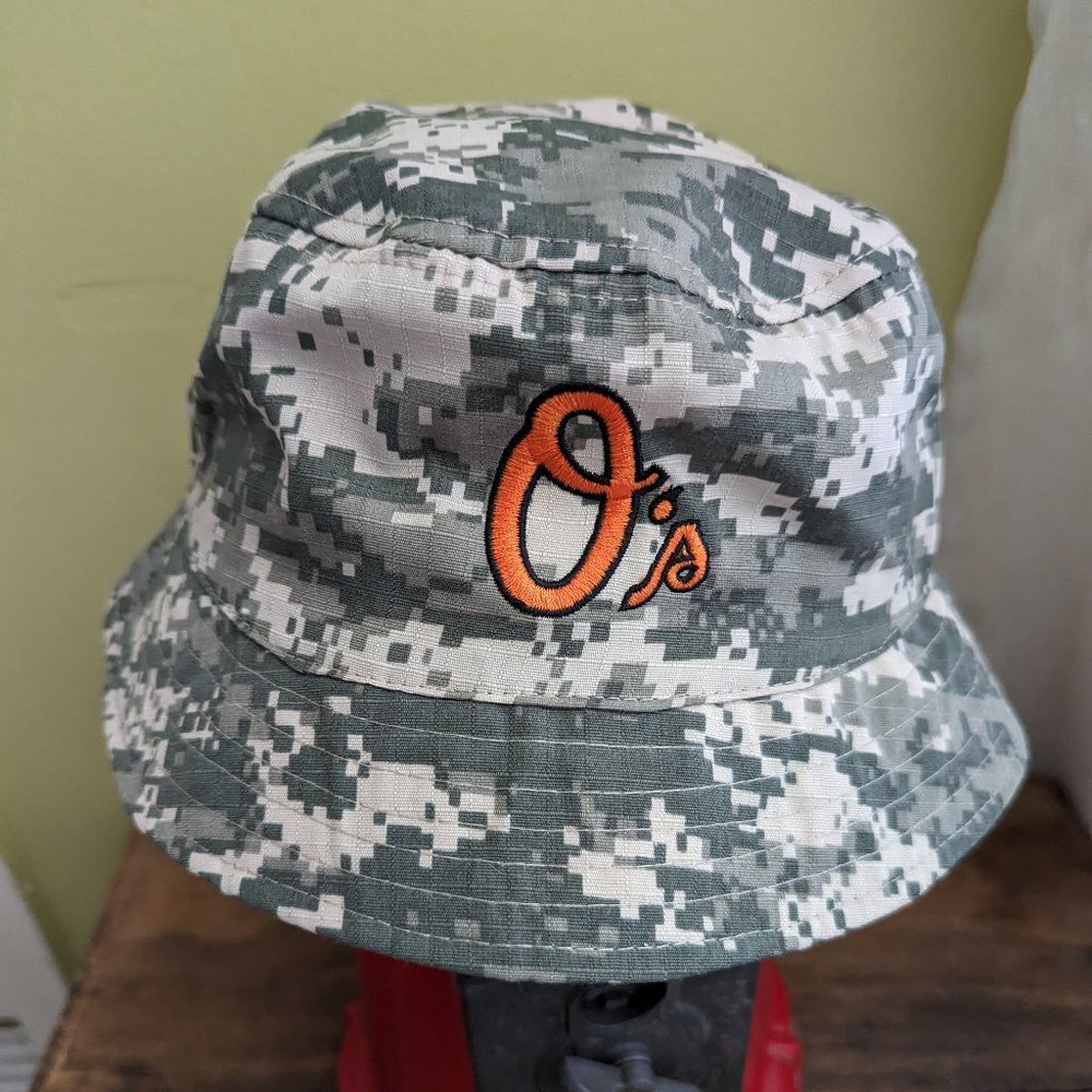 Baltimore Orioles / Miller Lite  Floppy Hat Spring game giveaway camo